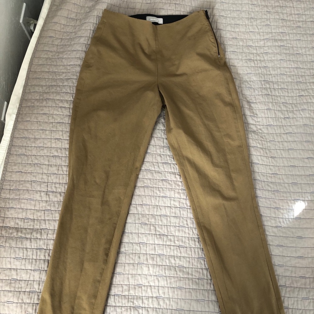 Everlane The Side-Zip Work Pant in Ocher